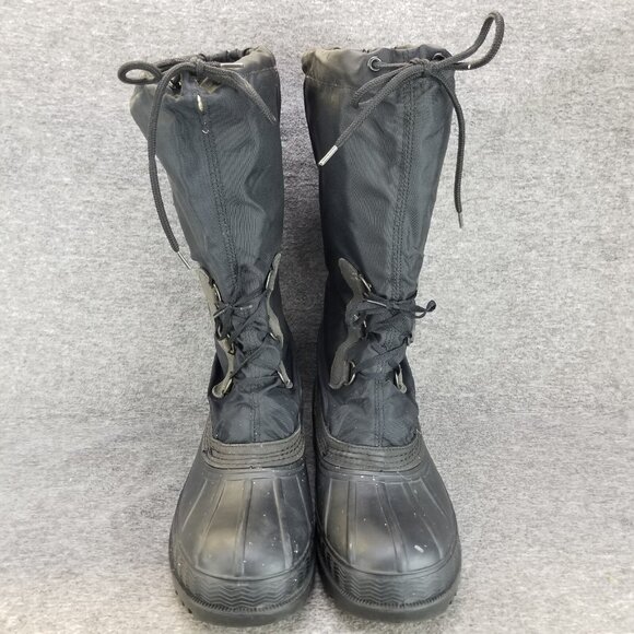 ✅LaCrosse Heavy Winter Waterproof Rubber Snow Boots 15" Tall Nylon Mens 12N USA - Picture 7 of 12